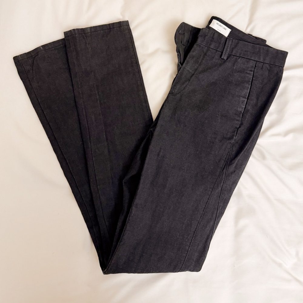 Helmut Lang Charcoal Straight-Leg Jeans